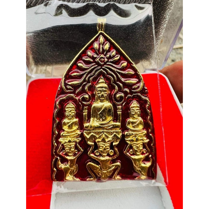 Millionaire's Amulet (Ancient cast coins of Buddhist art life-changing )is lucky victorious wins everything Worship and