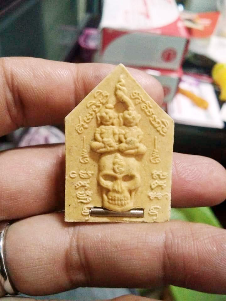 Charm Amulet Magic Pendent Khun Phaen Phong Prai, Por Ngang Phut, golden face Powerful Talisman for fast luck love and Attraction LuckyStore1987