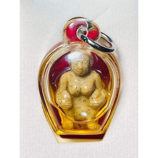 Charm amulet (Mae Per) Lucky Pendant Thai Amulet For Attract Love Luck Sex and Wealth Richness