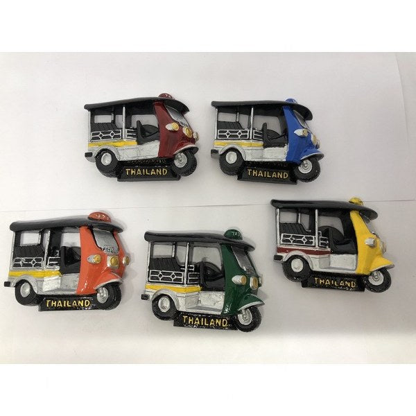 Fridge magnets, Thai products, unique souvenirs, suitable as gifts Thai souvenirs refrigerator magnets Tuktuk Thailand,