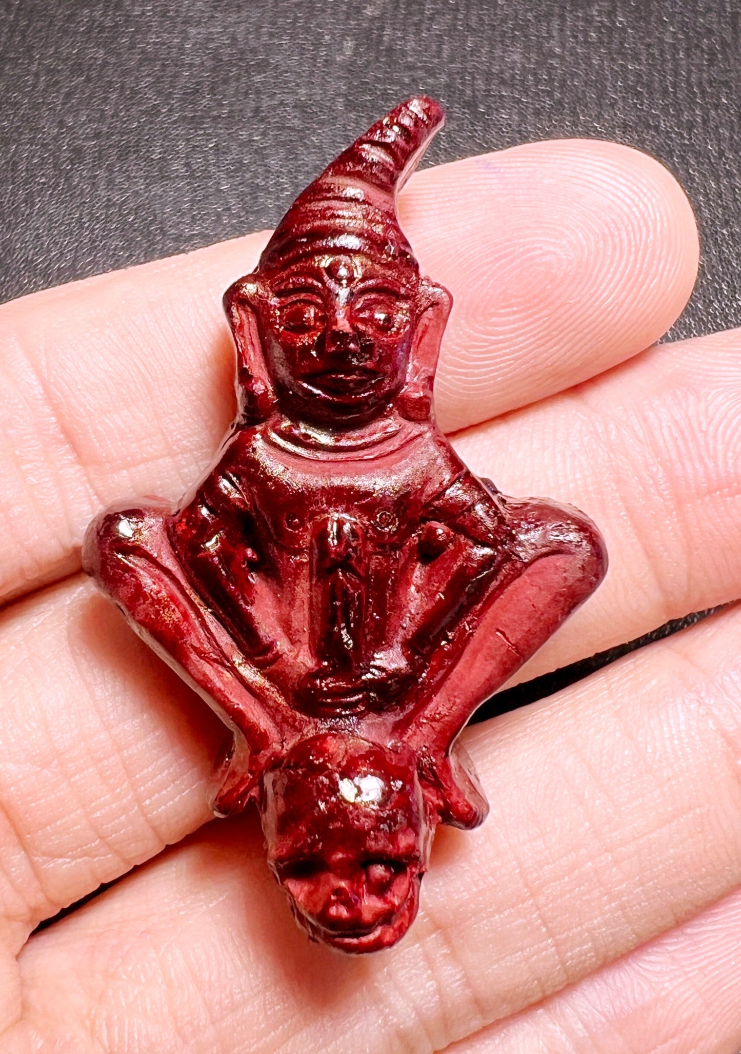 Gambling Amulet Phra Ngang 4D Powerful Amulet Pendant. Fast luck with gambling or lottery ,Fast luck with love and relationships ,Fast luck with money and finances by LP.Poon Wat Parbaansung