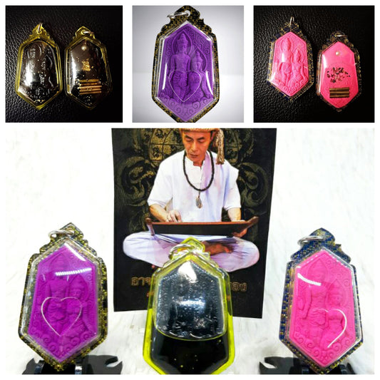 Magic Pendent Phet Phayathorn Powerful Amulet for fast luck love and Attraction ( lucky outcomes with money, wealth. and Love)