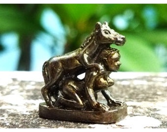 Ma sep nang Maha Sanae Charm Amulet Horse addicted to love sluts Strong Powerful Love Attraction Amulet  Magic Pendent Thai Amulet