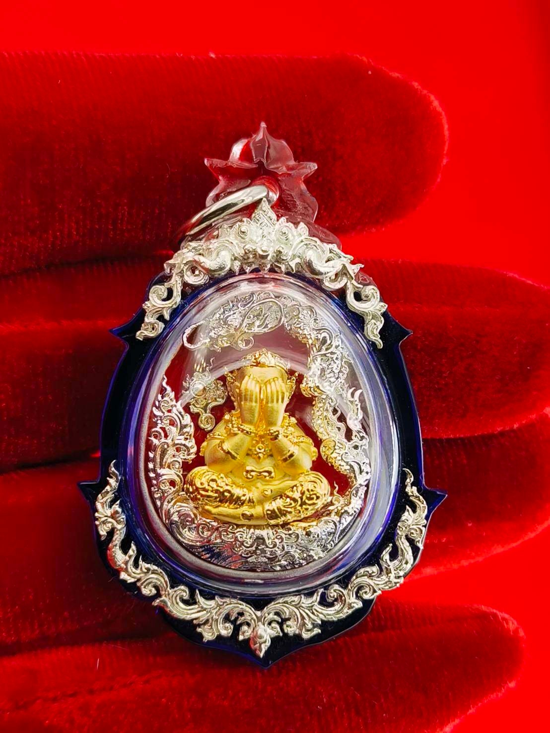 Phra Pidta MahaLap Amulets Pendant Luck, Love, Health & Wealth Attract business and prosperity into your life without difficulty By LP Phong Phet Wat Nong Phong