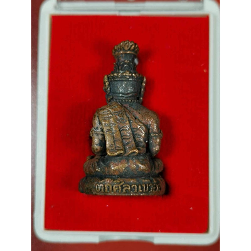 Ruesi Pu Suea Thai Amulet Protection from Black Magic Attacks and Negative Spirits Drive away evil influences Support your luck, wealth Enhance prestige By Luang Pu Phaeo