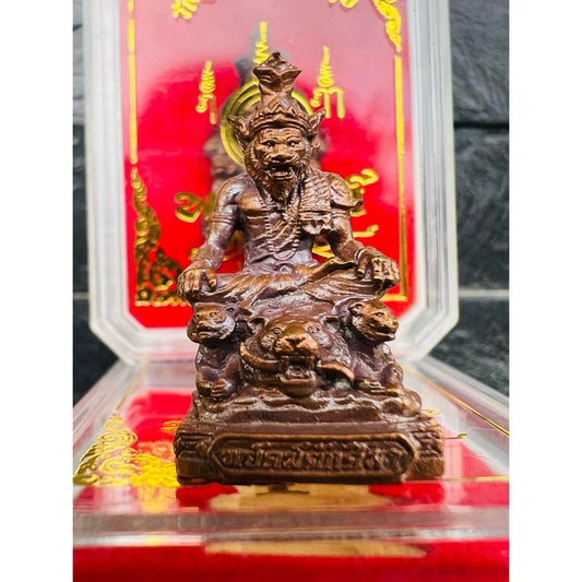 Unlock the ultimate power of protection and prosperity with the Pha Yaak Tak Sila "Phra Ruesi Kalsit" First Edition Amulet