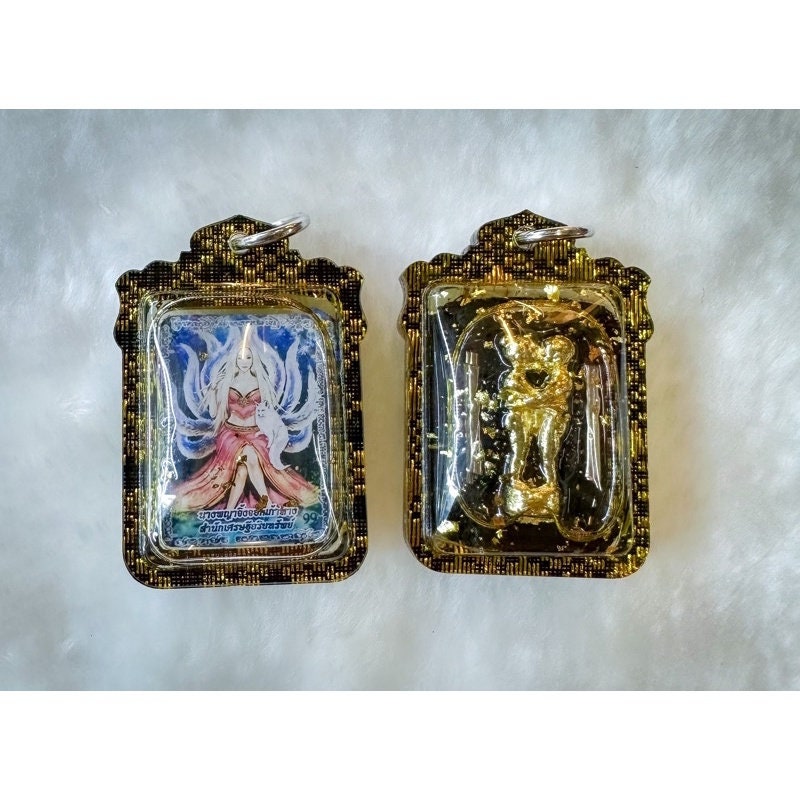 Nine-tailed fox locket Sexual allure-Sexual Magnetism Charm Amulet Magic Pendant Nine-tailed fox locket