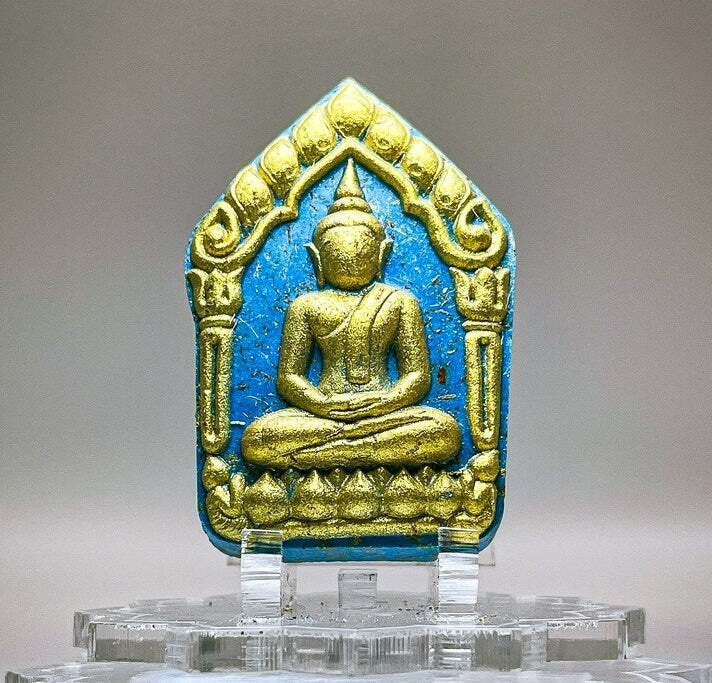 Khun Paen Pong Prai Kuman thai amulet (Very charming for several different purposes namely to attract manifold blessings of good luck love.)