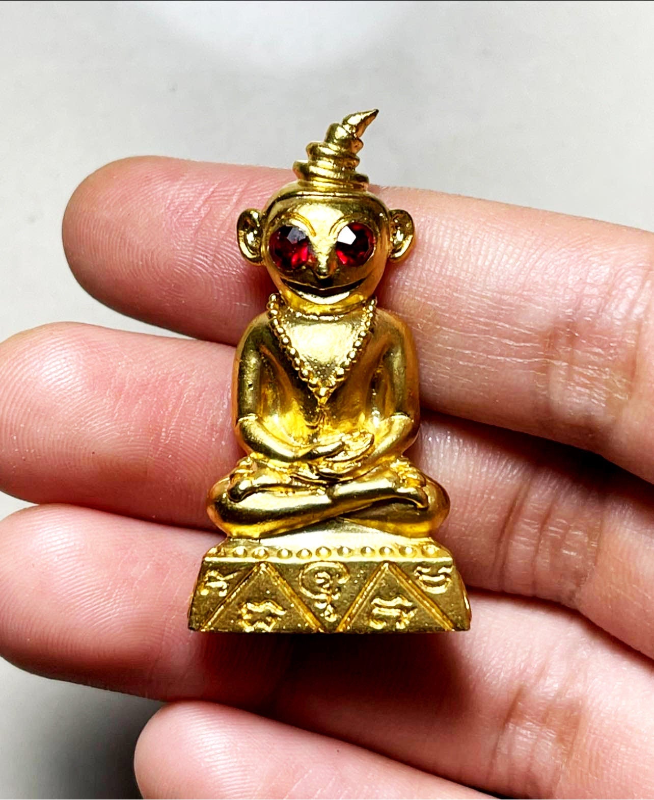 Phra Ngang Powerful Amulet Pendant. (Phaya Ngang chao sane phitsawat By Lersi Somdech, Ban Mai Rattanakosin