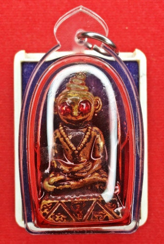 Phra Ngang Powerful Amulet Pendant. (Phaya Ngang chao sane phitsawat By Lersi Somdech, Ban Mai Rattanakosin