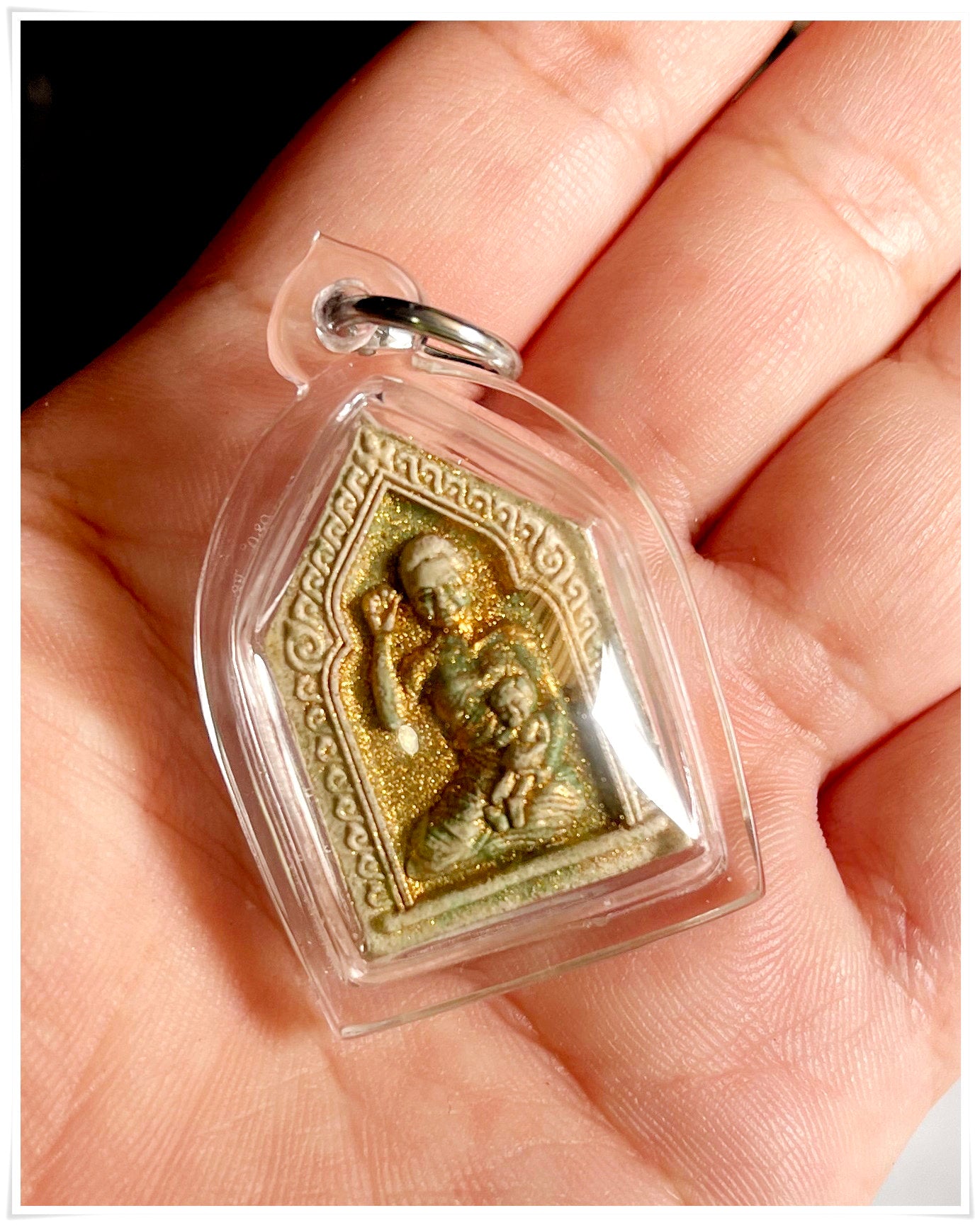 Nang Kwak Powerful lucky amulet , Thai Goddess of Wealth ,By Ajarn Sitthichai Magic pendant for Protects, protects, attracts luck, attracts customers, enhances luck, helps with business negotiations.