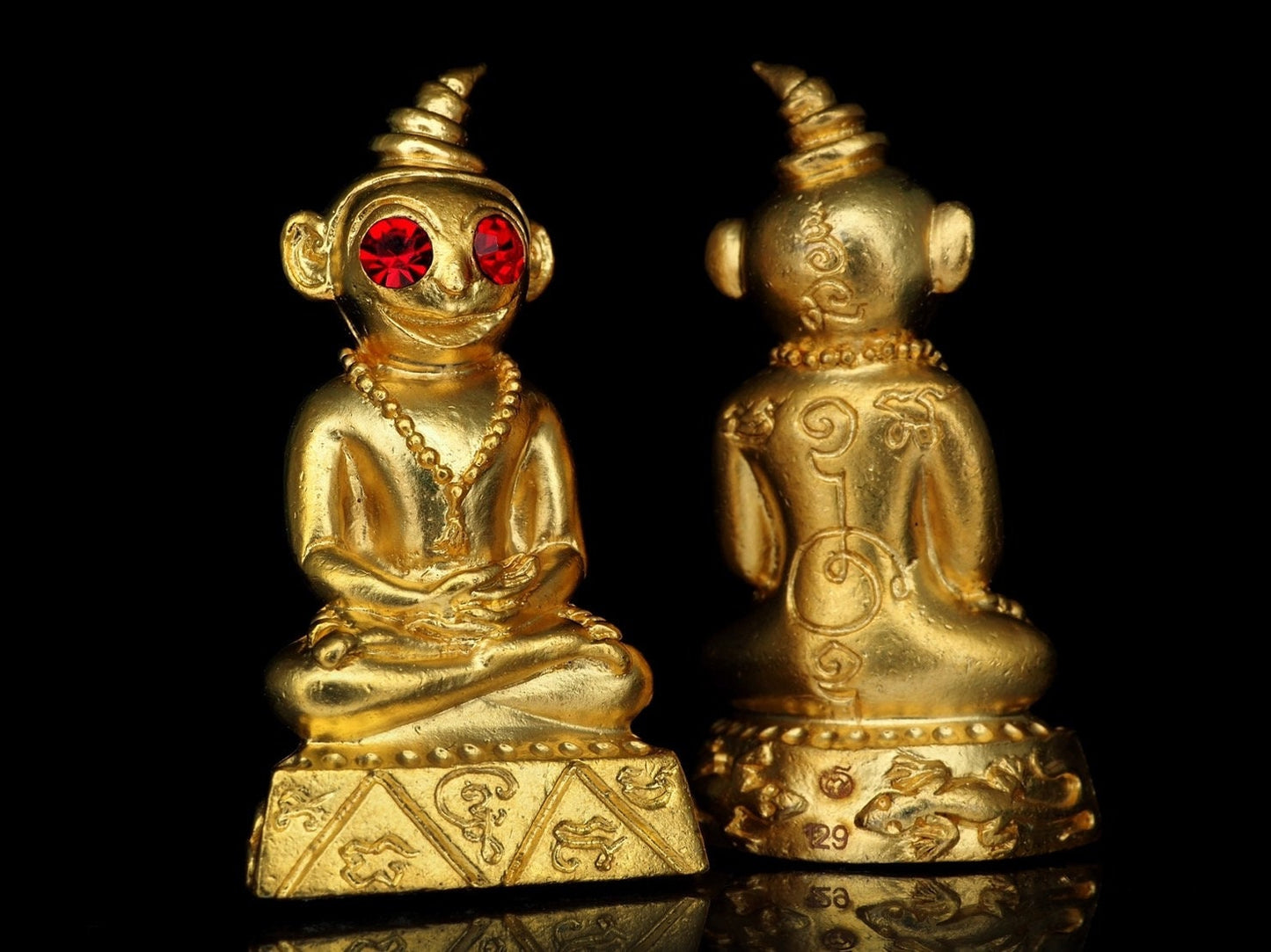 Phra Ngang Powerful Amulet Pendant. (Phaya Ngang chao sane phitsawat By Lersi Somdech, Ban Mai Rattanakosin