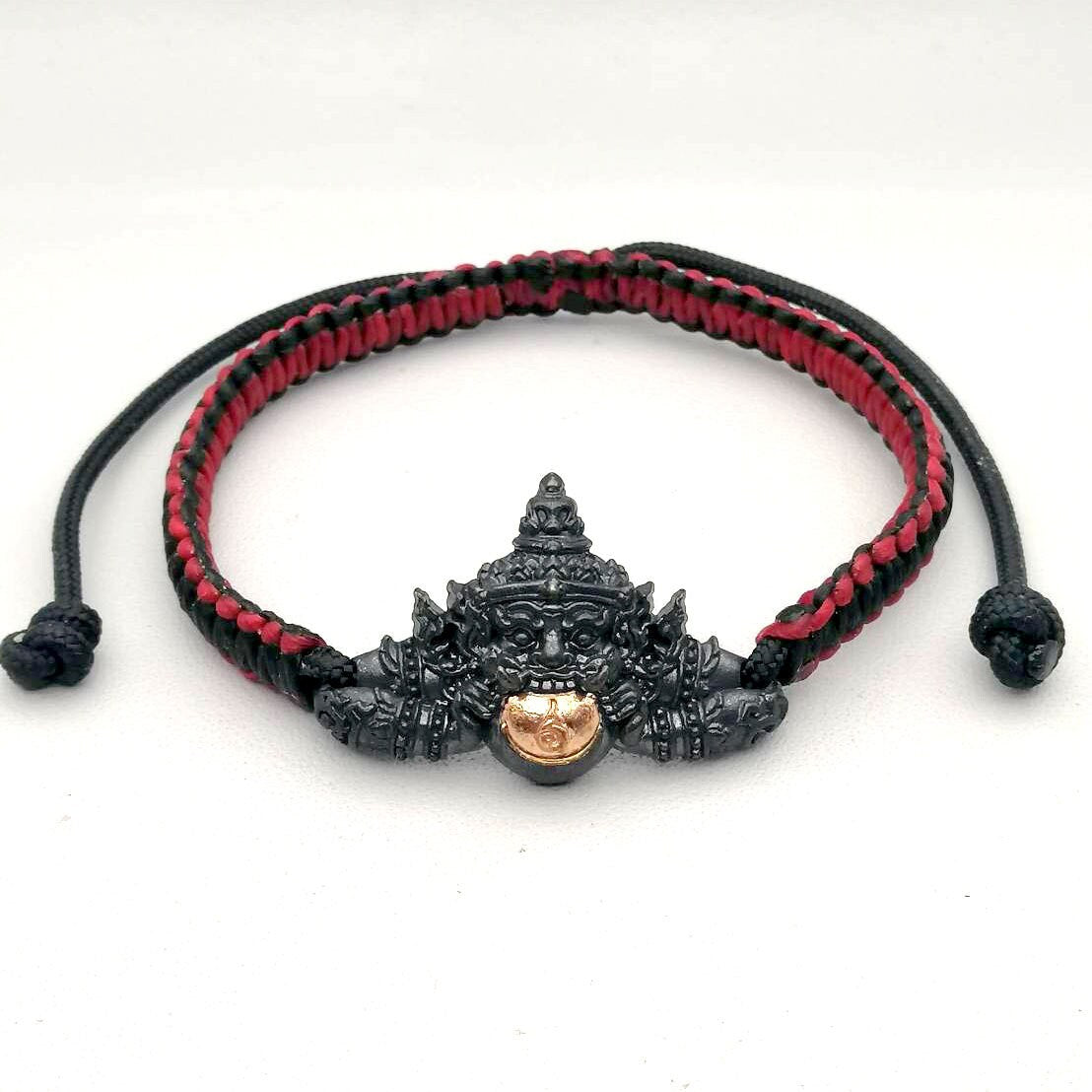 Lucky Bracelet Phra Rahu The god of fate Powerful amulets for Riches Luck fortune wealth Health Love and Happiness.