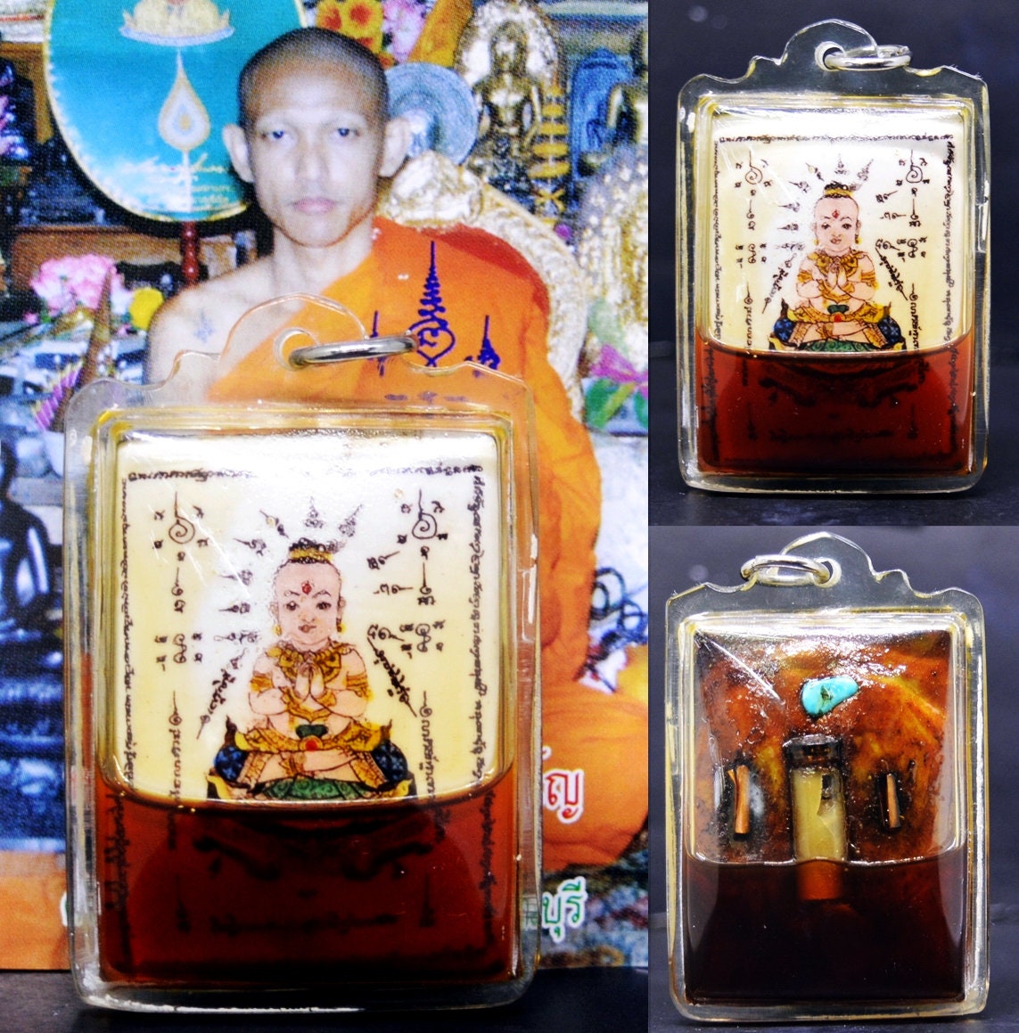 Kuman Thong wealth and receives luck. Powerful talisman to make of riches and wealth good luck & love attraction